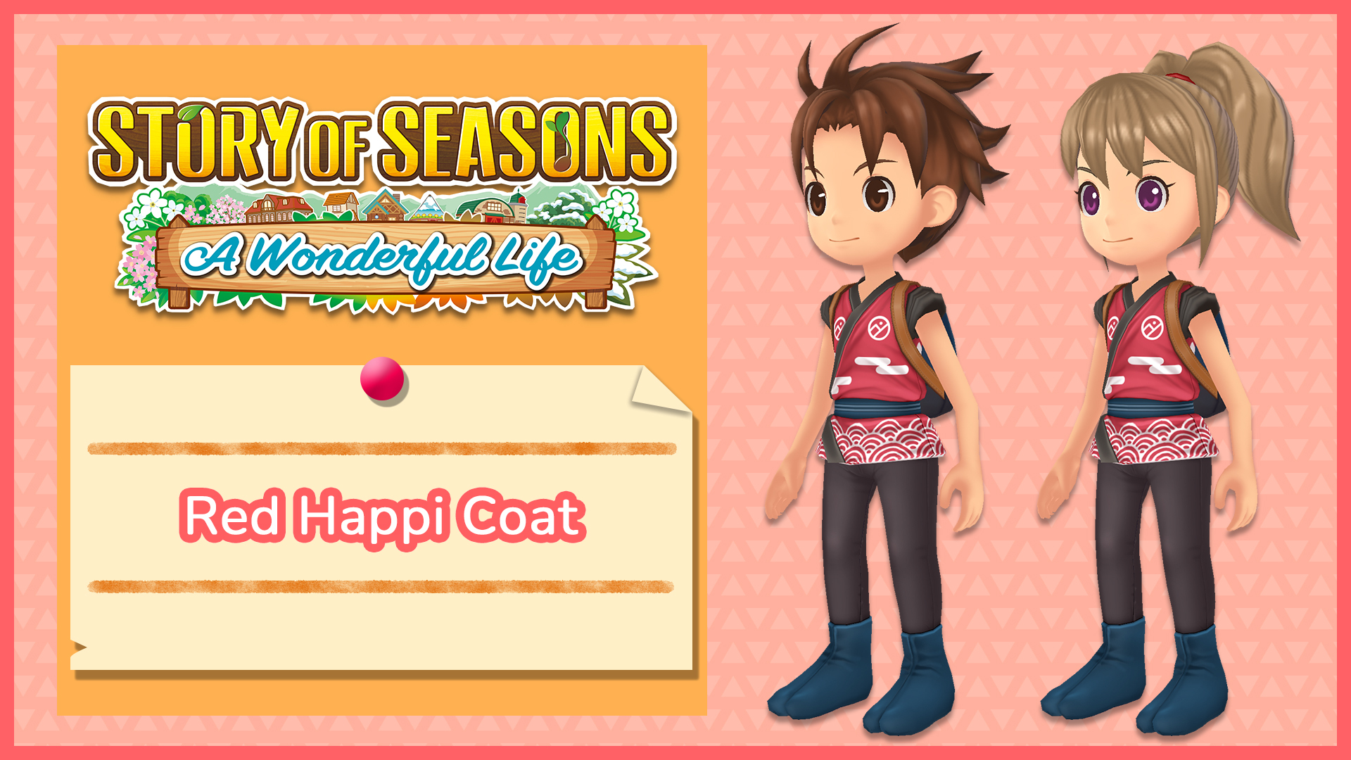 Red Happi Coat
