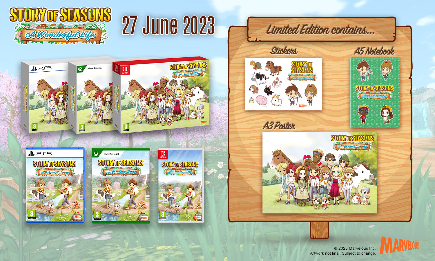 Story of Seasons: A Wonderful Life Limited Edition