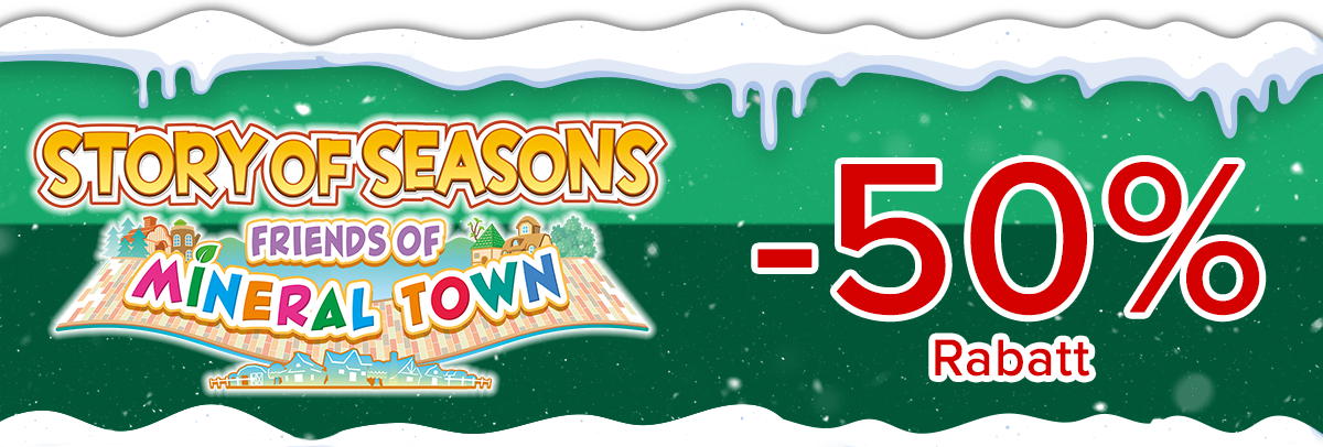Bis zu 50% Rabatt auf STORY OF SEASONS: Friends of Mineral Town