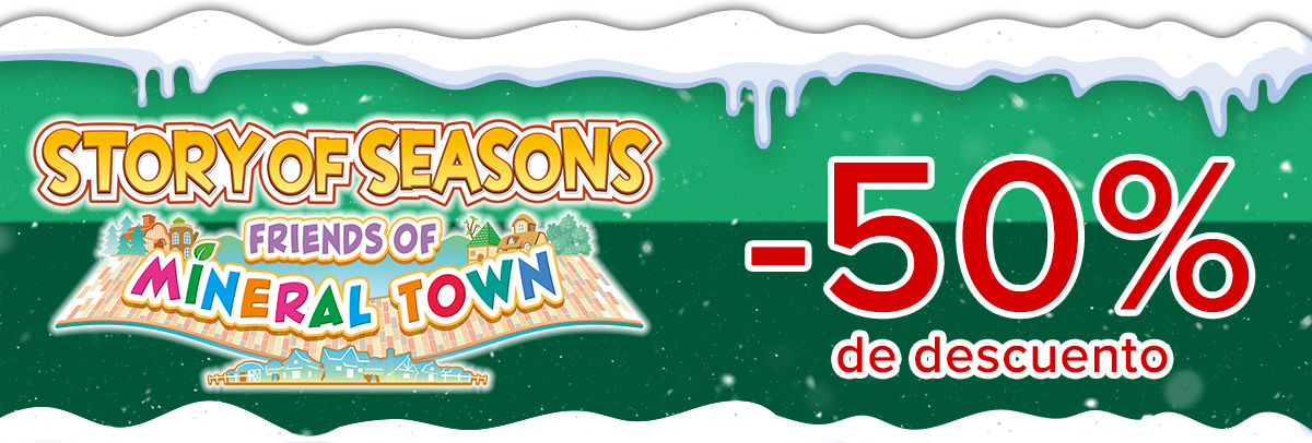 ¡Descuentos de hasta un 50% en STORY OF SEASONS: Friends of Mineral Town