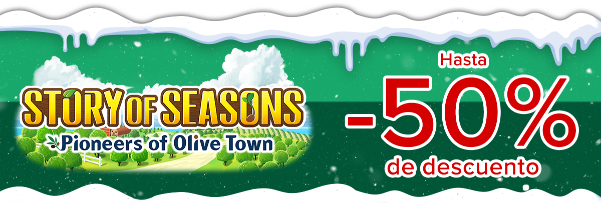 ¡Descuentos de hasta un 50% en STORY OF SEASONS: Pioneers of Olive Town